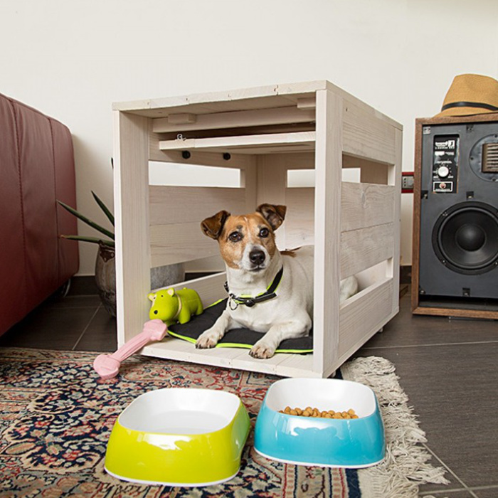 Table De Nuit Niche Chien Les meilleures niches pour chien - DogsPlanet.com