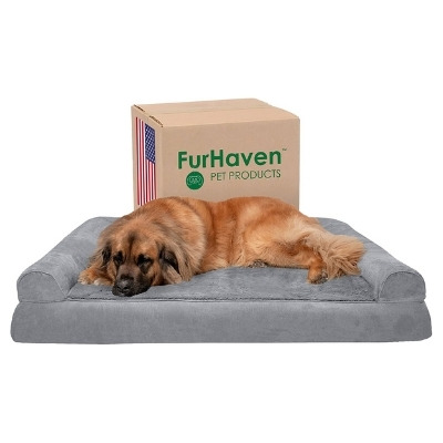 furhaven bed anxious dog