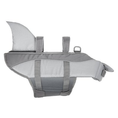 frisco shark dog life jacket