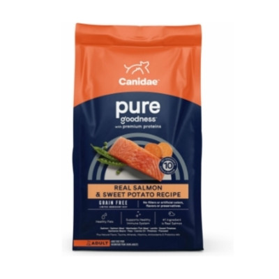 canidae salmon yeast free dog food