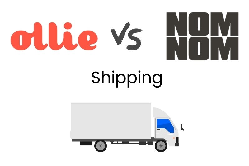 nom nom vs ollie shipping