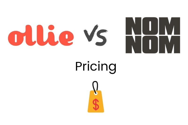 pricing ollie and nom nom now