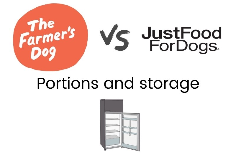just food for dogs the farmers dog storage