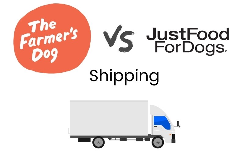 shipping the farmers dog just food for dogs
