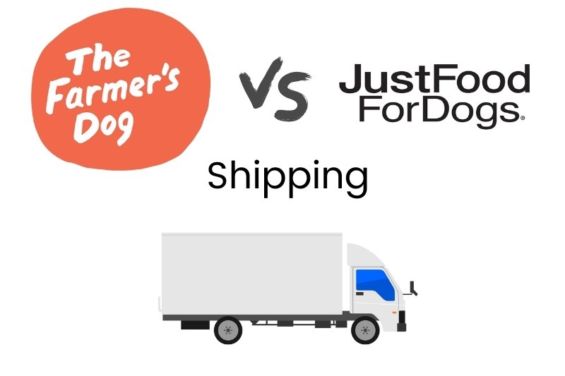 shipping the farmers dog just food for dogs