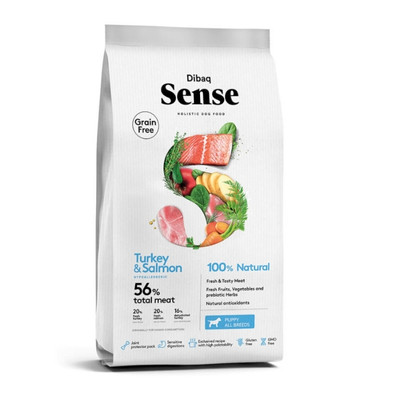 dibaq sense turkey salmon