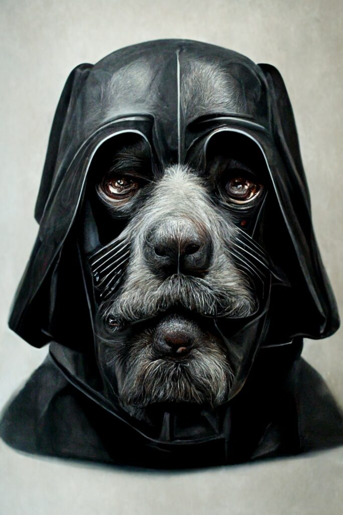Darth Vader is a dog