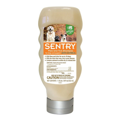 sentry flea shampoo dogs