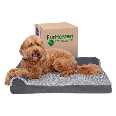 furhaven l dog bed