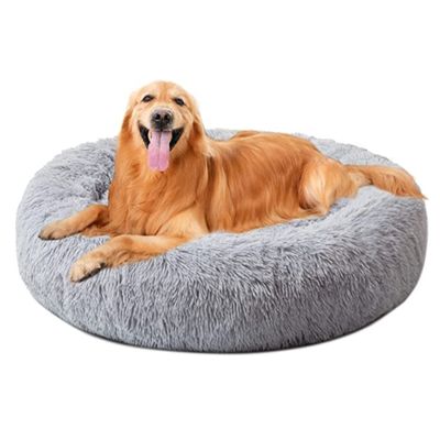 Cama DanceWhale redonda para perros grandes