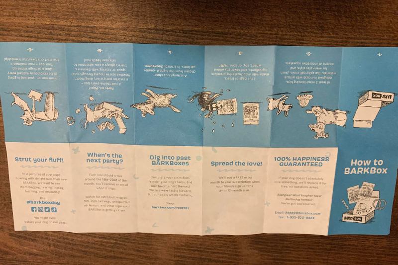 barkbox instructions