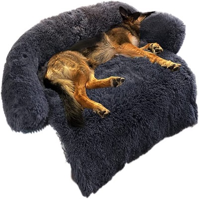 Fluffy Plush Dog Mat