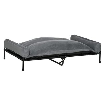 cama elevada con cojin Pawhut