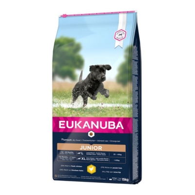 eukanuba pour grand chiot