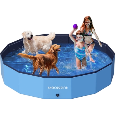 Piscine pliable pour chien de Meowant