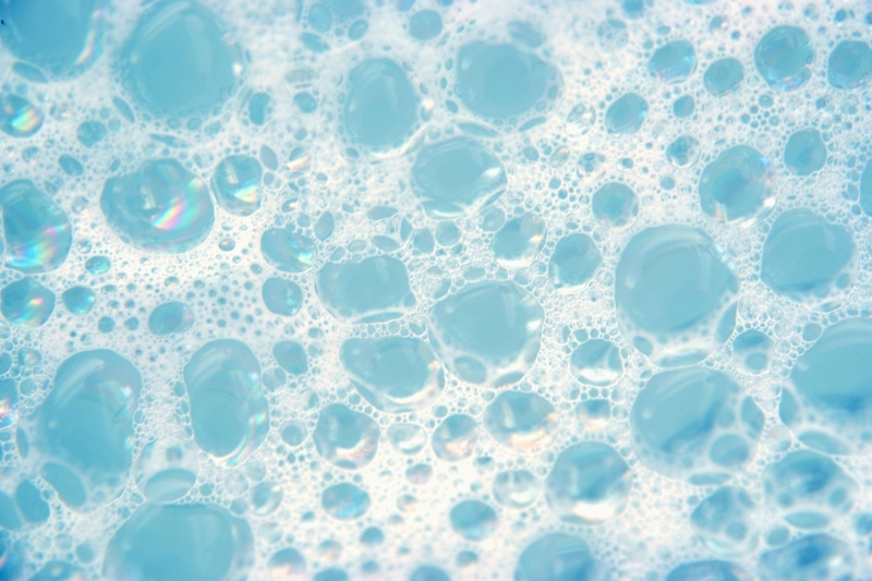 blue bubbles