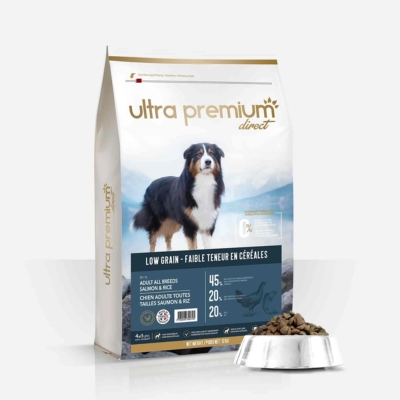 Croquettes Super Premium pour chien adulte de toute taille - Saumon et riz