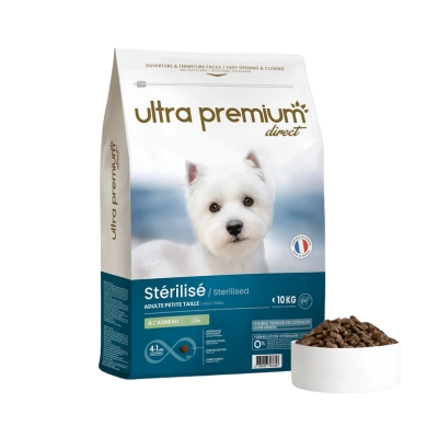 Croquettes Super Premium Light pour chien stérilisé de petite taille