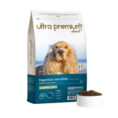 Croquettes Super Premium pour chien adulte de toute taille - Agneau et riz